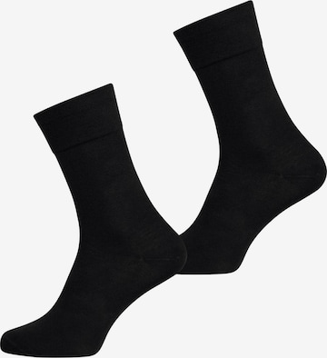 Chaussettes ' Komfortbund ' Nur Die en noir : devant