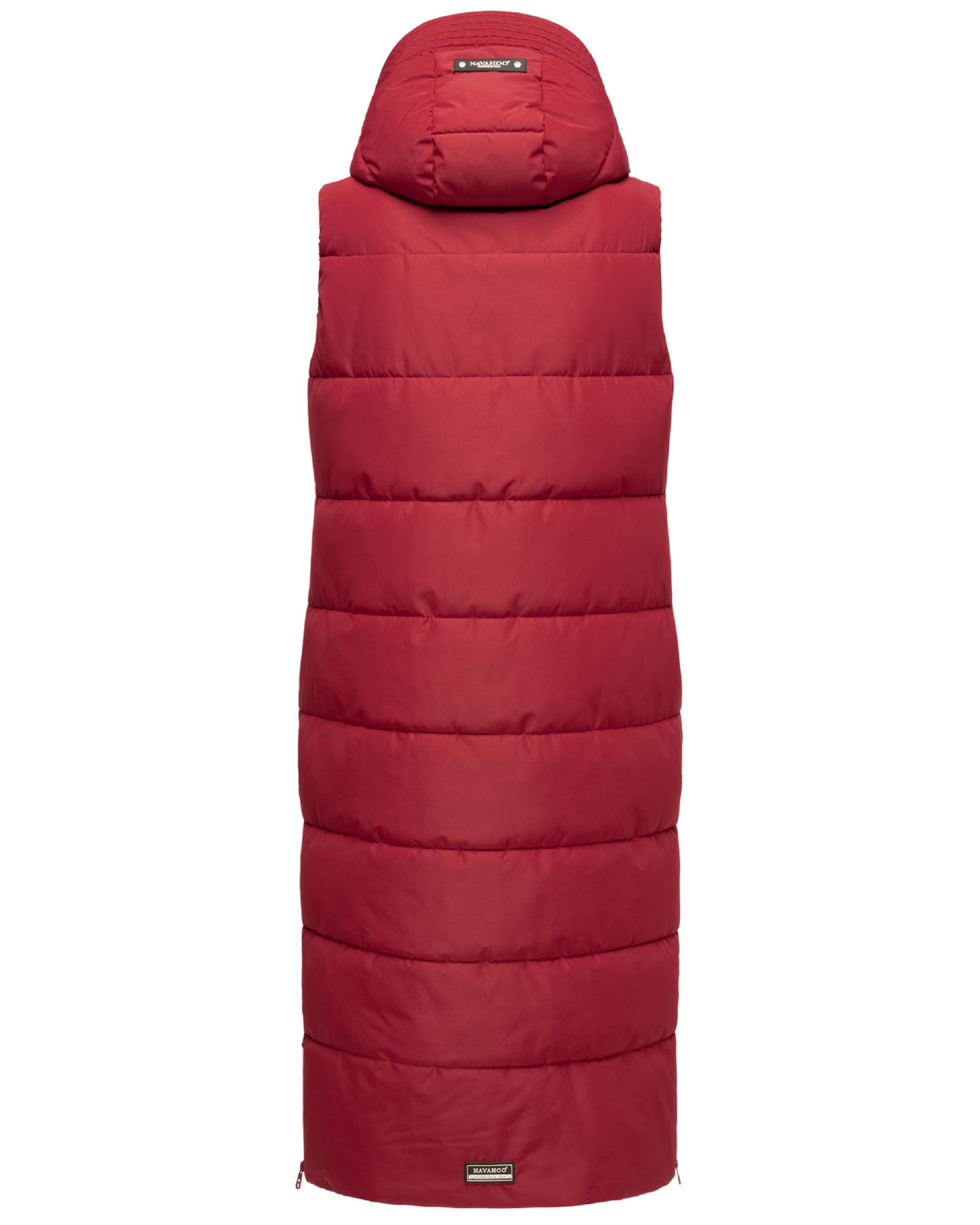 NAVAHOO Vest 'Brezelchen' in Red