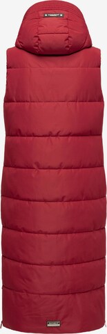 NAVAHOO Bodywarmer 'Brezelchen' in Rood