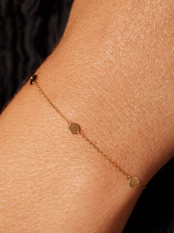 Lucardi Bracelet 'Klassisch' in Gold: front