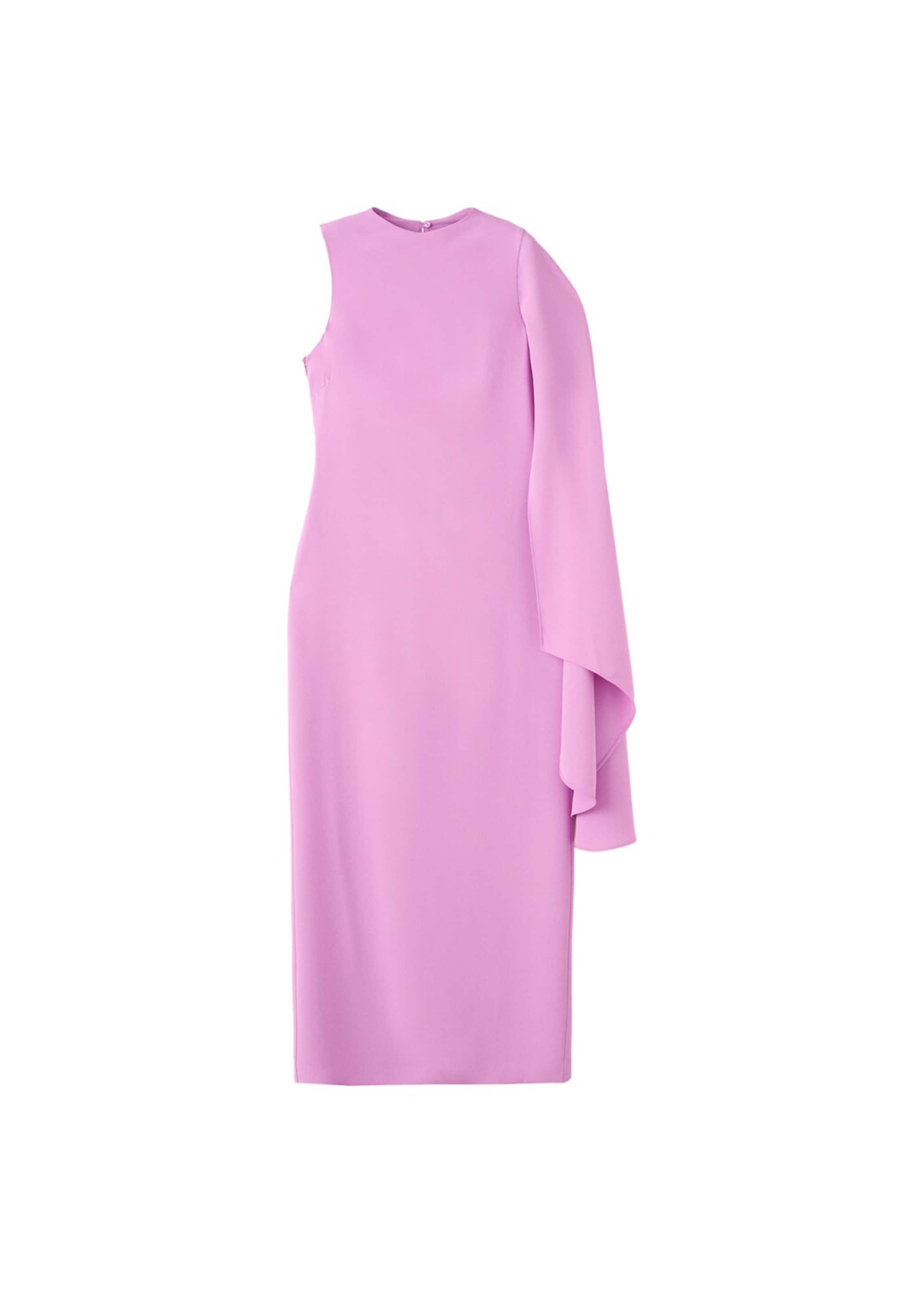 MANGO Evening Dress 'Carpe-a' in Purple: front
