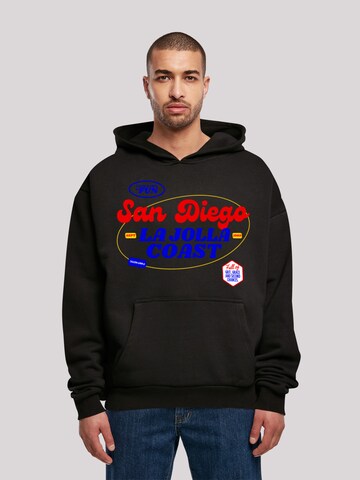 F4NT4STIC Sweatshirt 'San Diego' in Schwarz: Vorderseite