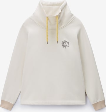 NAPAPIJRI - Sudadera 'B-Fedaia' en beige: frente