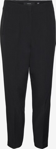 VERO MODA Regular Pleated Pants in Black: front