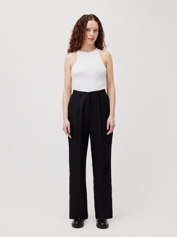 LeGer by Lena Gercke Loosefit Pantalon 'Simona' in Zwart