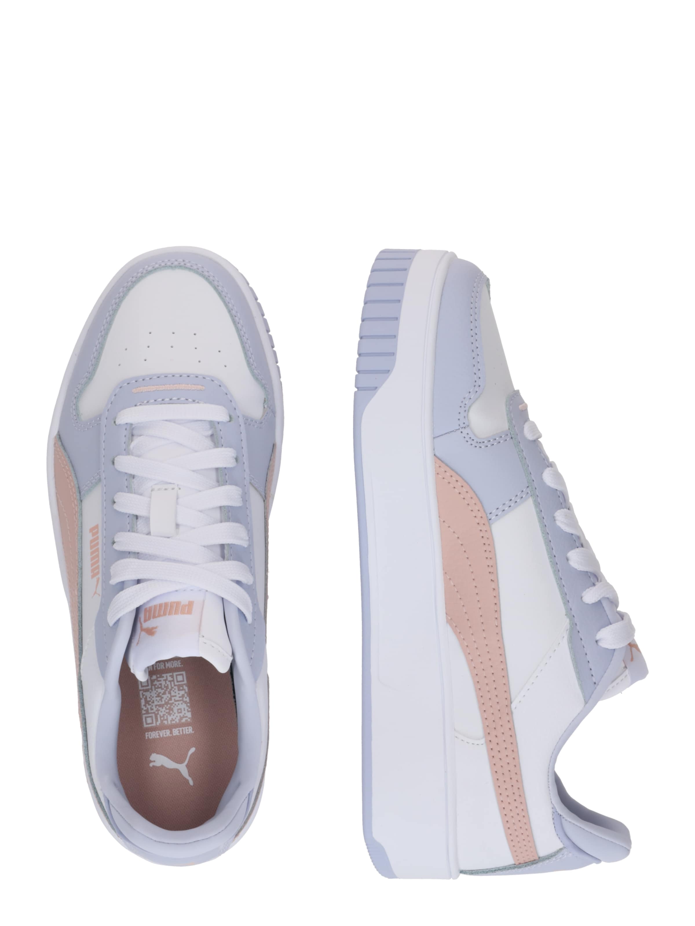 PUMA Низкие кроссовки 'Carina' в Белый