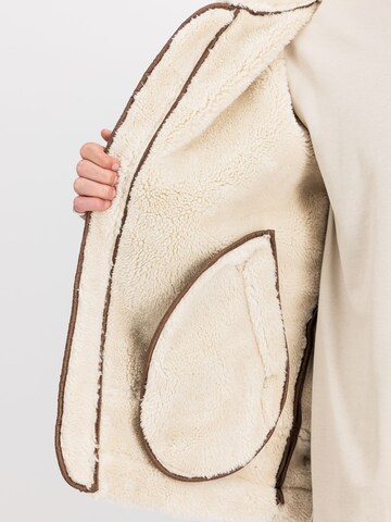 ALPHA INDUSTRIES Between-Season Jacket 'B3 FL' in Brown