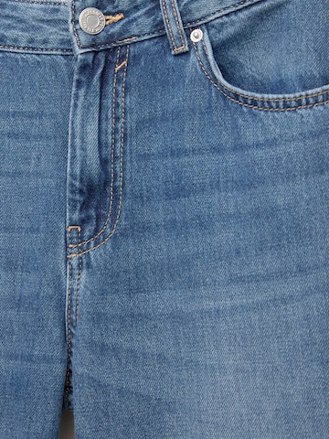 Largi Jeans de la Pull&Bear pe albastru
