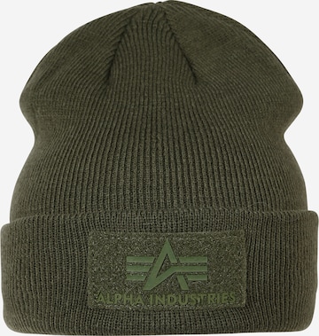 ALPHA INDUSTRIES Beanie in Green