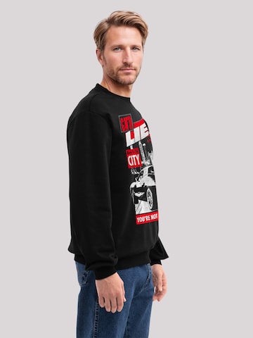 F4NT4STIC Sweatshirt 'Guns N' Roses Lies City Rock Music' in Zwart