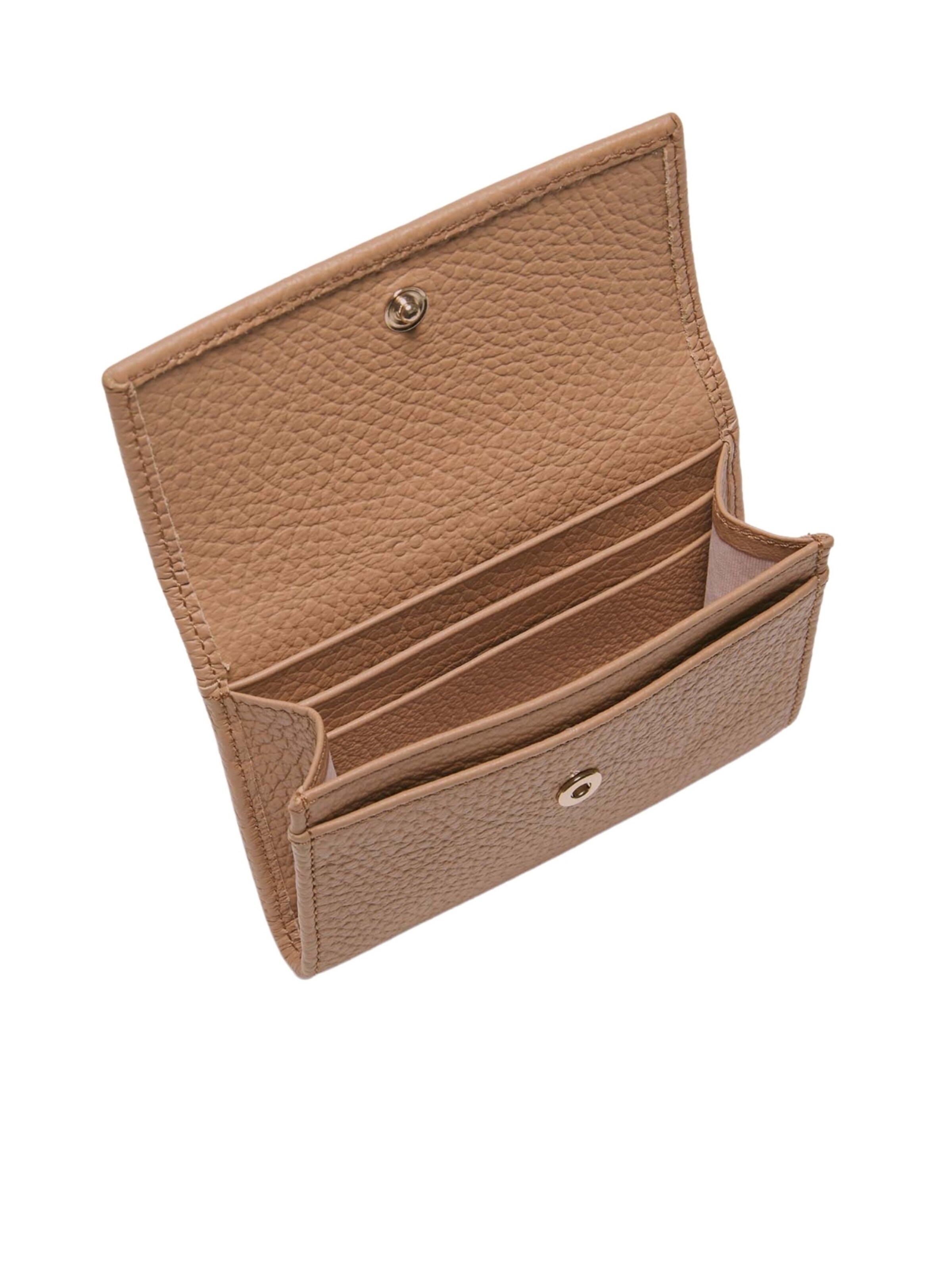 Coccinelle Portemonnee 'COCCINELLE METALLIC' in Bruin