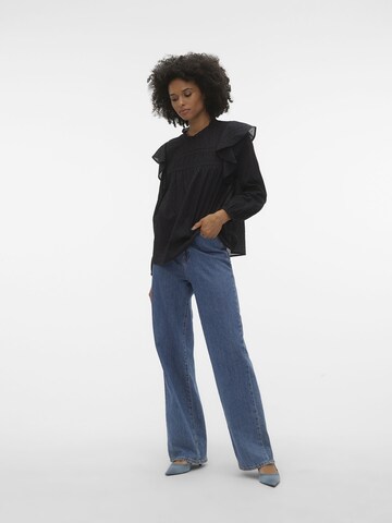 VERO MODA Μπλούζα 'VMTrine' σε μαύρο