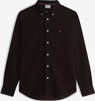 TOMMY HILFIGER Overhemd in Bruin: voorkant