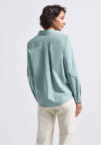 STREET ONE Bluse in Blau