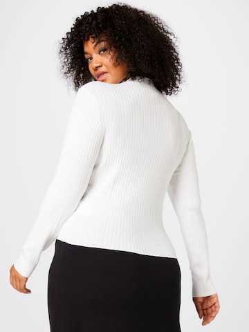 Cotton On Curve Sweater in White