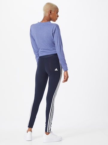 ADIDAS SPORTSWEAR Skinny Workout Pants 'Essential' in Blue