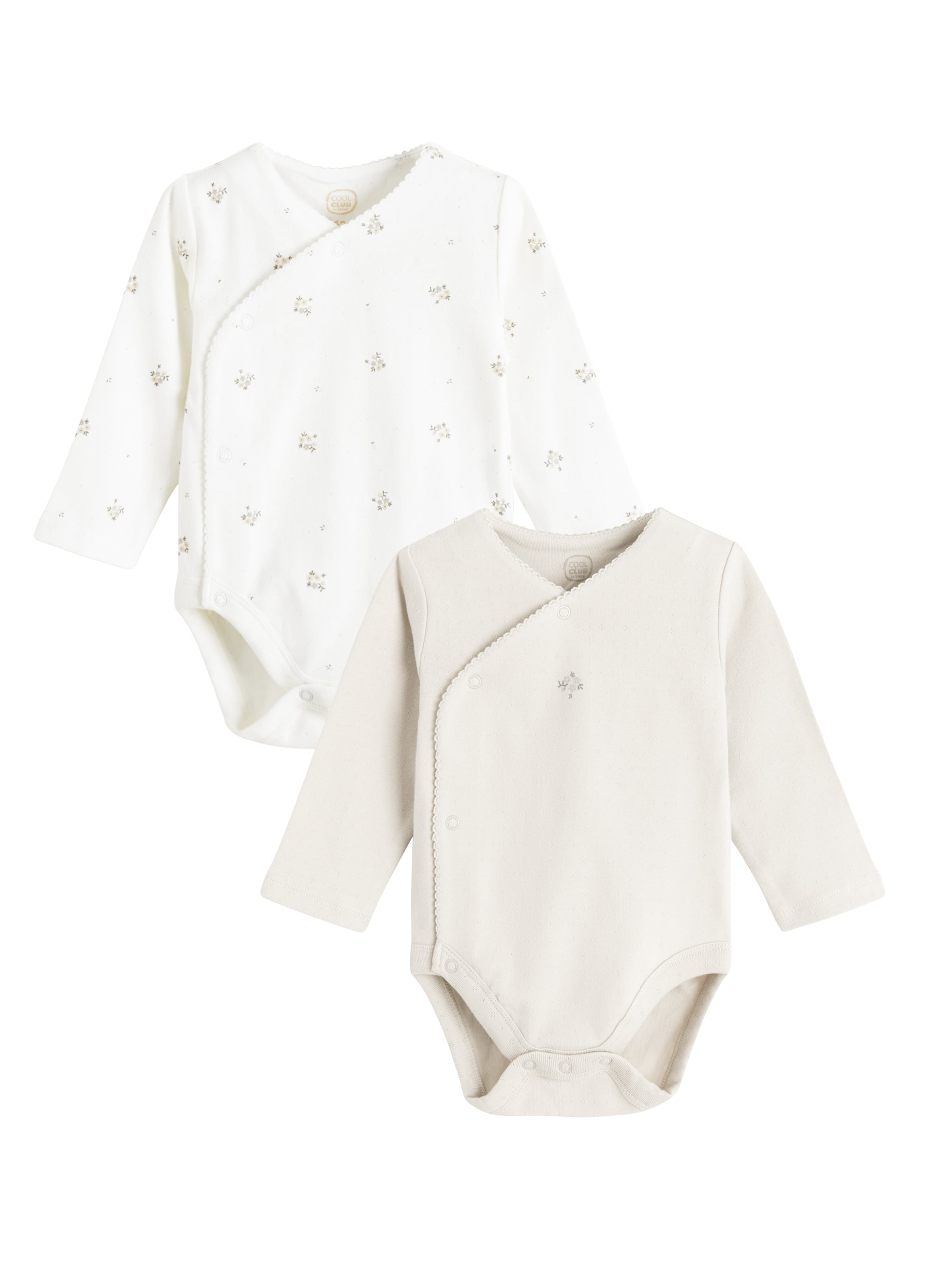 COOL CLUB by SMYK Rompertje/body in Beige: voorkant