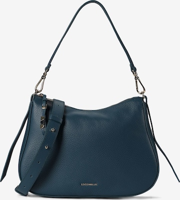 Sac bandoulière 'Nory' Coccinelle en bleu : devant