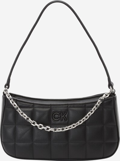 Calvin Klein Наплечная сумка в Черный / Серебристый, Обзор товара
