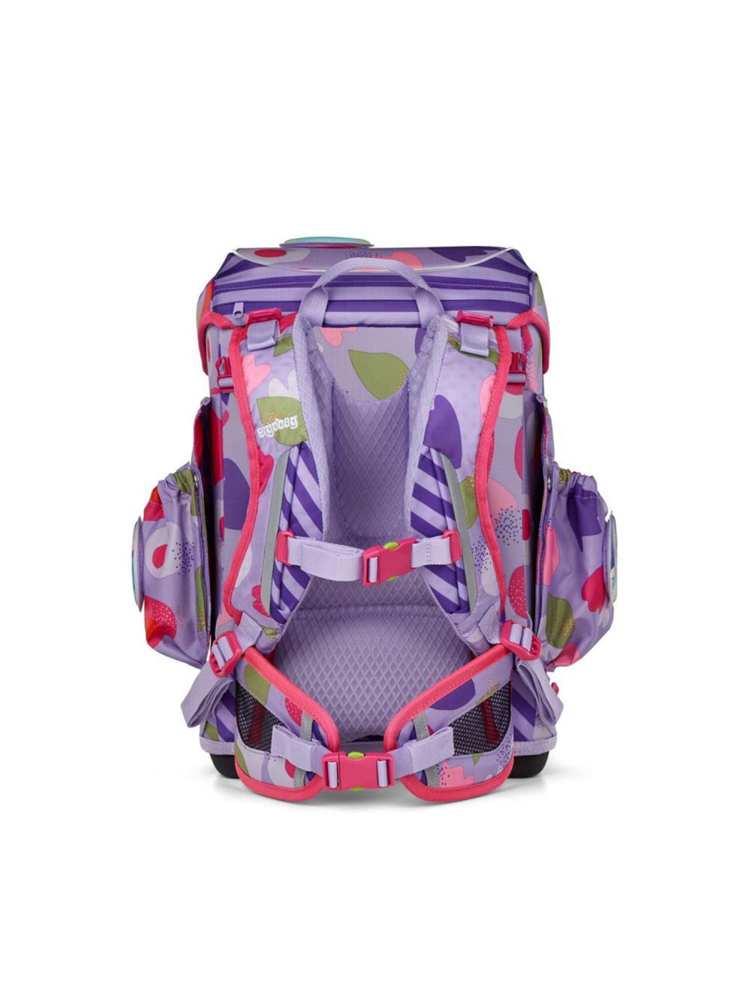 ergobag Backpack 'Cubo Light Schulranzen Set' in Pink