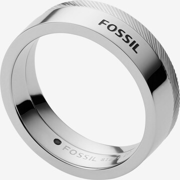 FOSSIL Ring in Silber