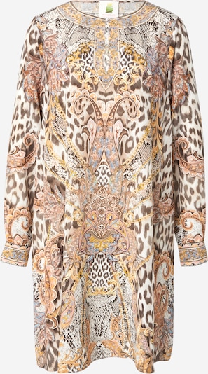 Suknelė iš PRINCESS GOES HOLLYWOOD, spalva – kūno spalva / gelsvai pilka spalva / šokolado spalva / aukso geltonumo spalva, Prekių apžvalga