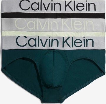 Slip Calvin Klein Underwear en jaune : devant