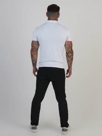 T-Shirt SikSilk en blanc