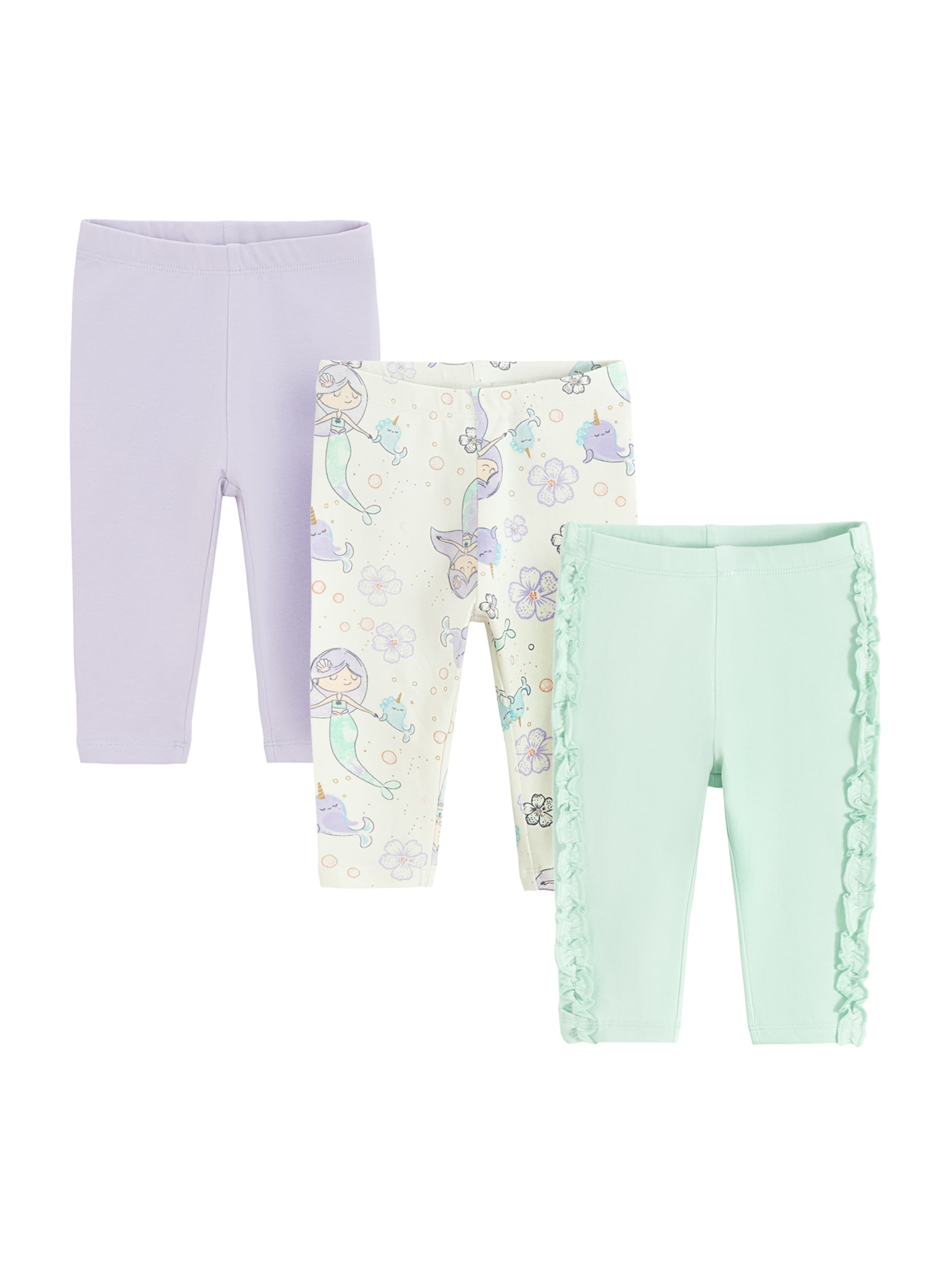 Cool Club Skinny Legíny – zelená: přední strana