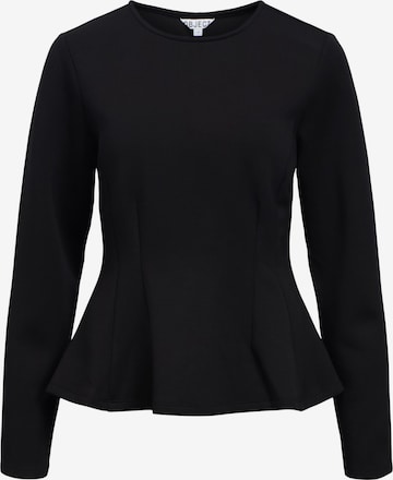 T-shirt OBJECT en noir : devant