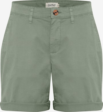 Oxmo Regular Pants 'Charline' in Green: front