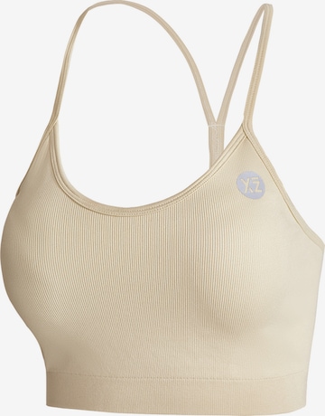 YEAZ Urheilutoppi 'Charm' värissä beige: etupuoli