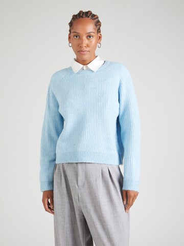 Pull-over PIECES en bleu : devant