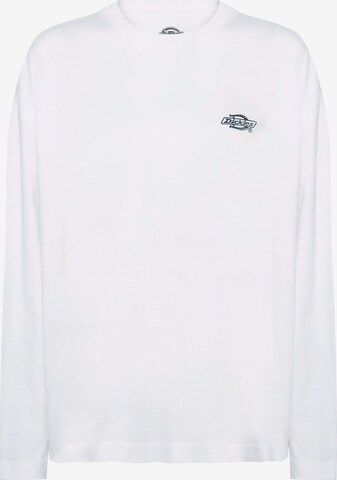 DICKIES - Camisa 'Summerdale' em branco: frente