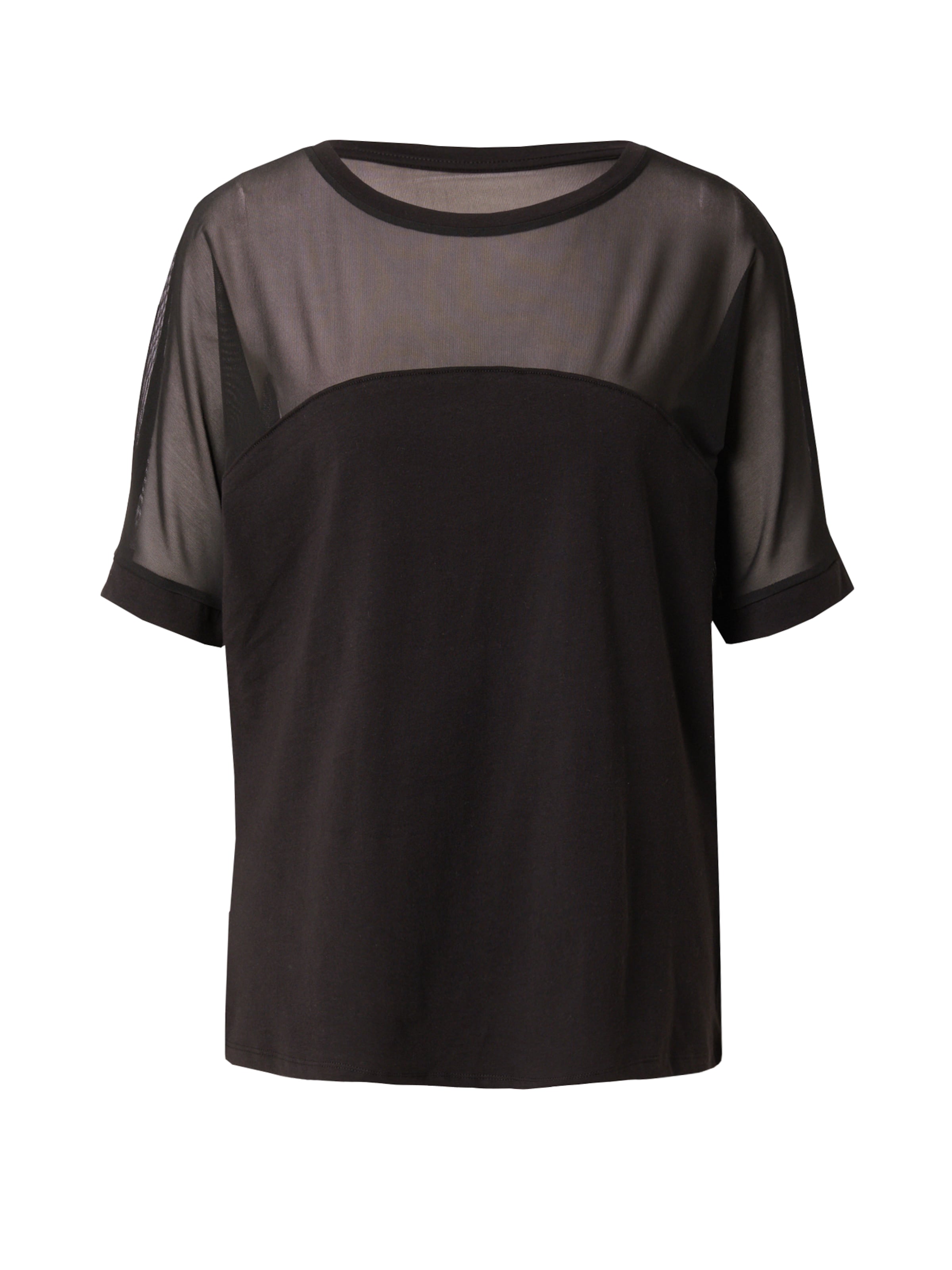 melns ONLY T-Krekls 'TINNA': no priekšpuses