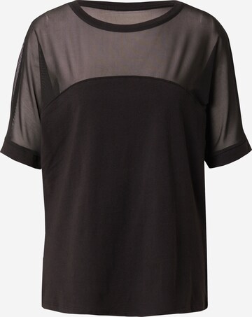 melns ONLY T-Krekls 'TINNA': no priekšpuses