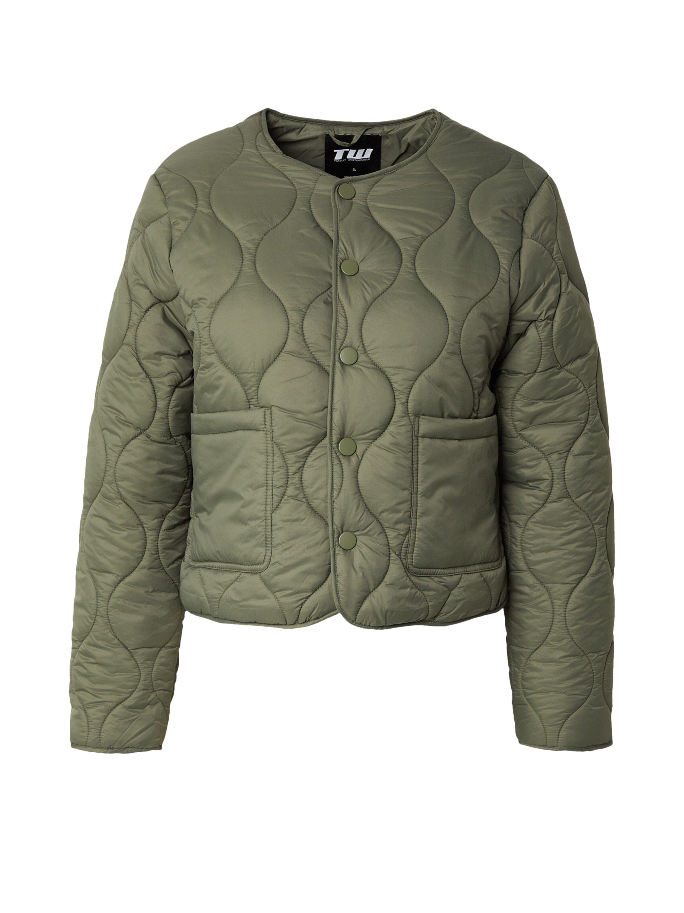 Tally Weijl Between-Season Jacket in Green: front