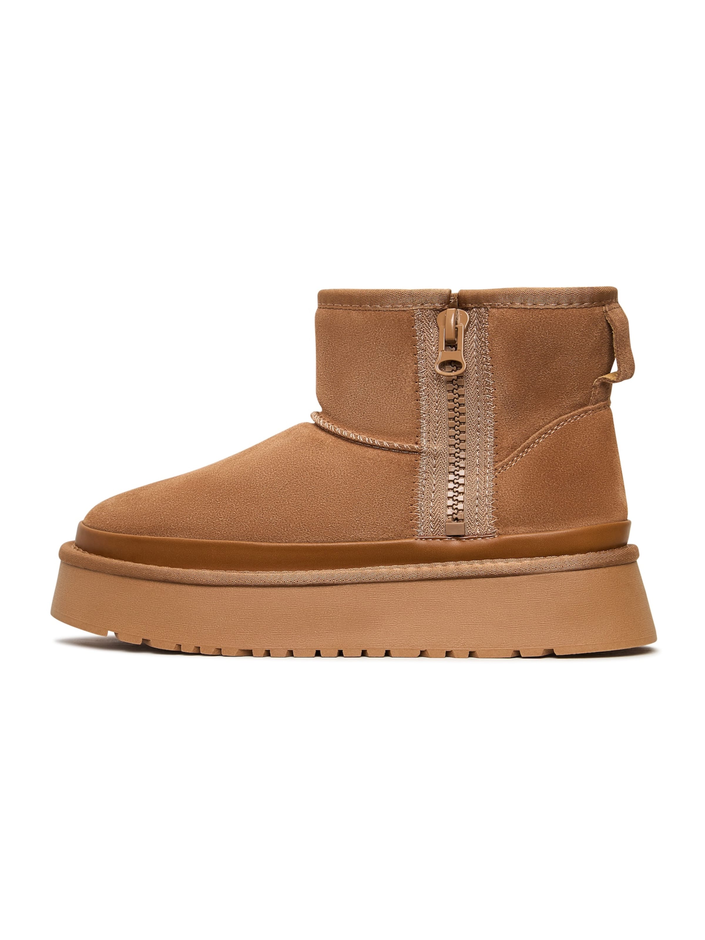 CESARE GASPARI Boots in Brown: front