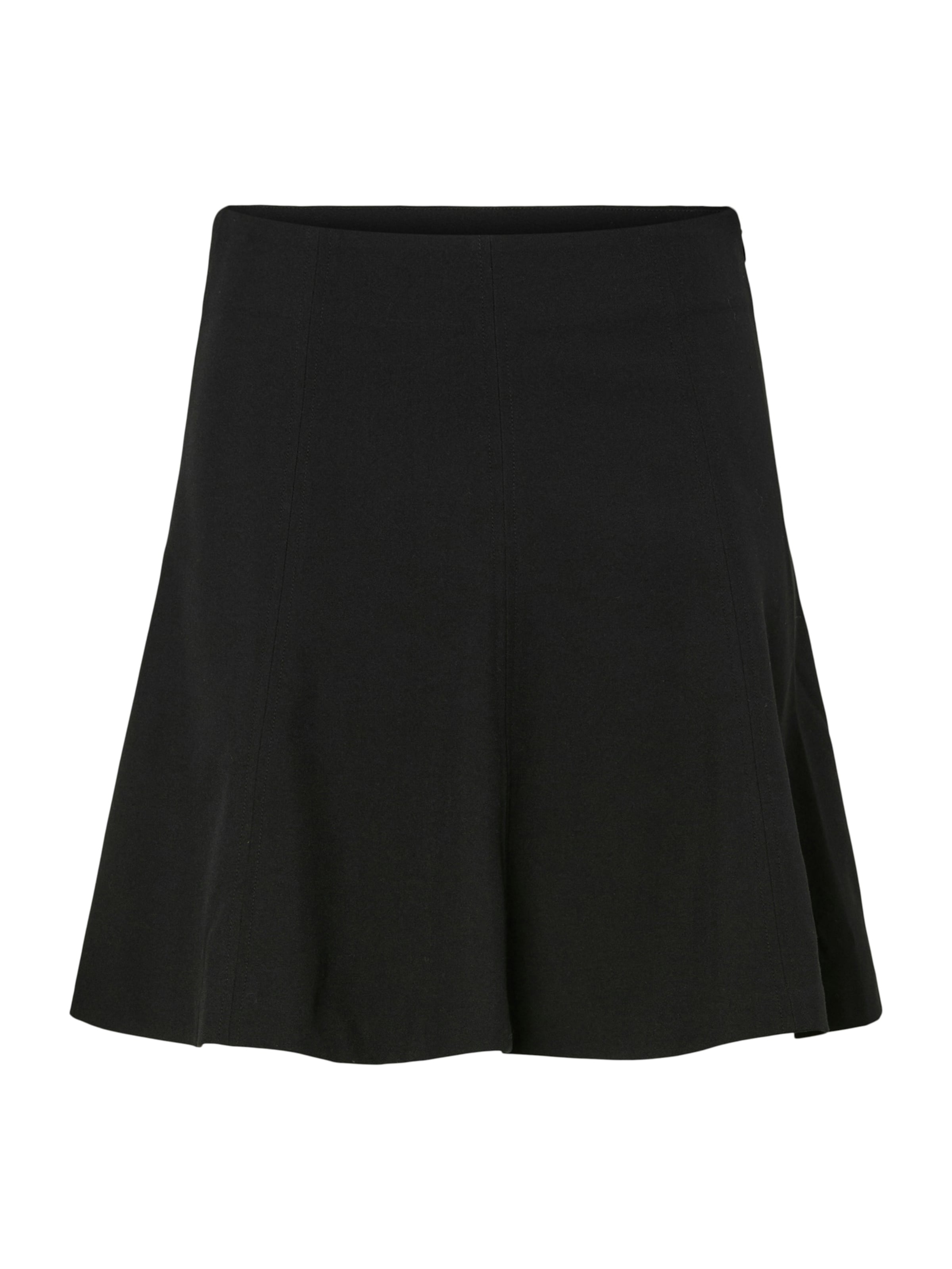 Gonna 'YASRiu' di YAS in nero: frontale