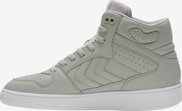 Hummel High-Top Sneakers in Grey: front