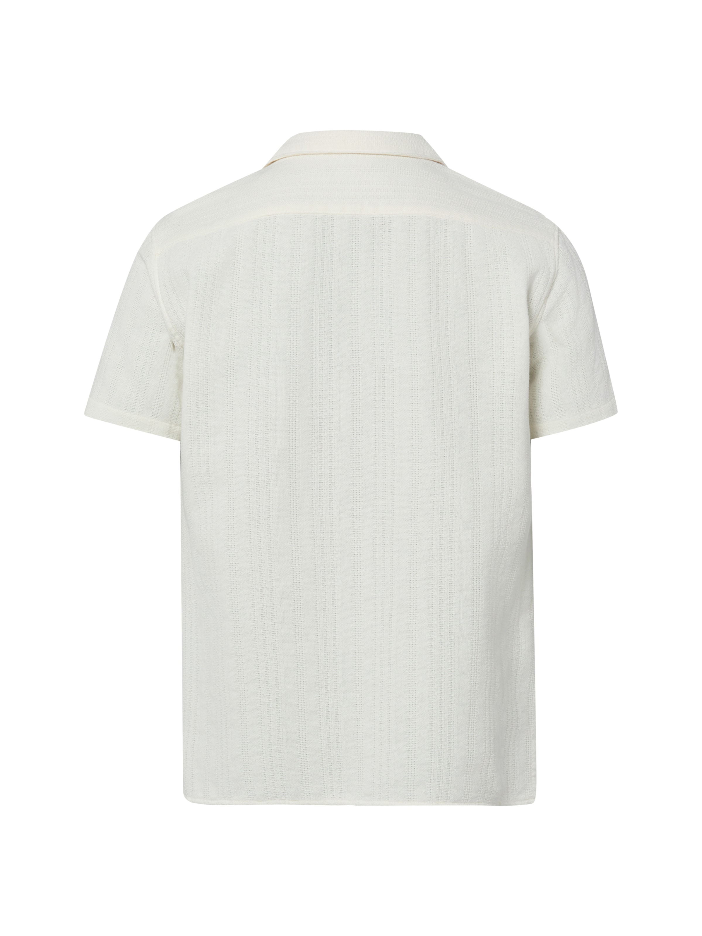 Nils Sundström Comfort fit Button Up Shirt in White