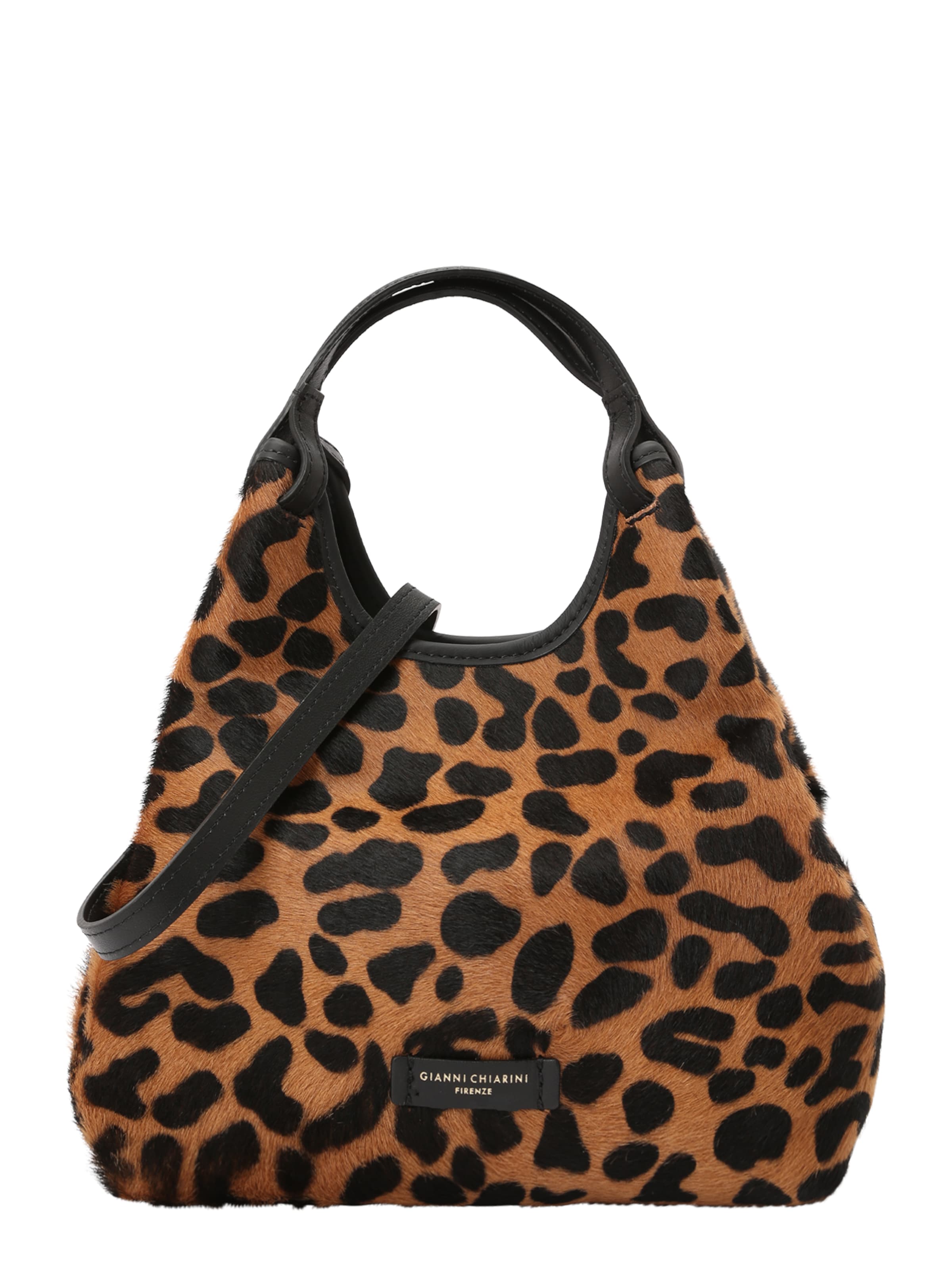 Borsa a spalla 'DUA' di Gianni Chiarini in marrone: frontale