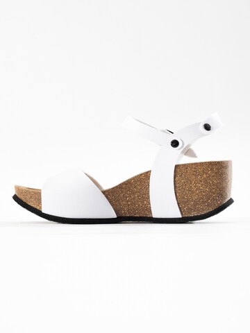 Bayton - Sandalias 'Maya' en blanco