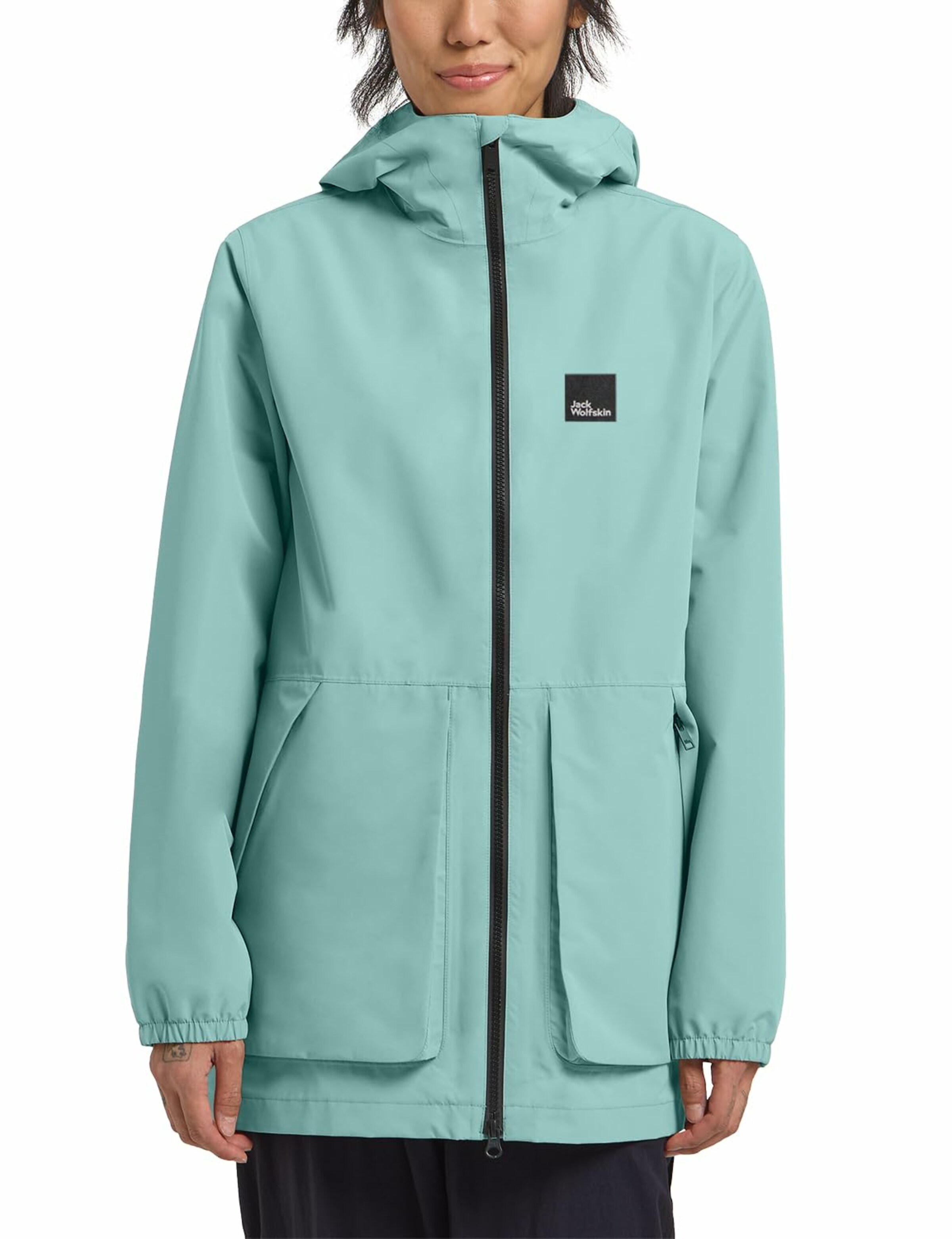 JACK WOLFSKIN Winter coat in Green