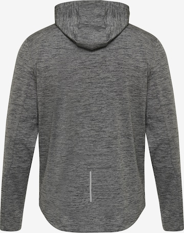 Hummel Zip hoodie in Grau