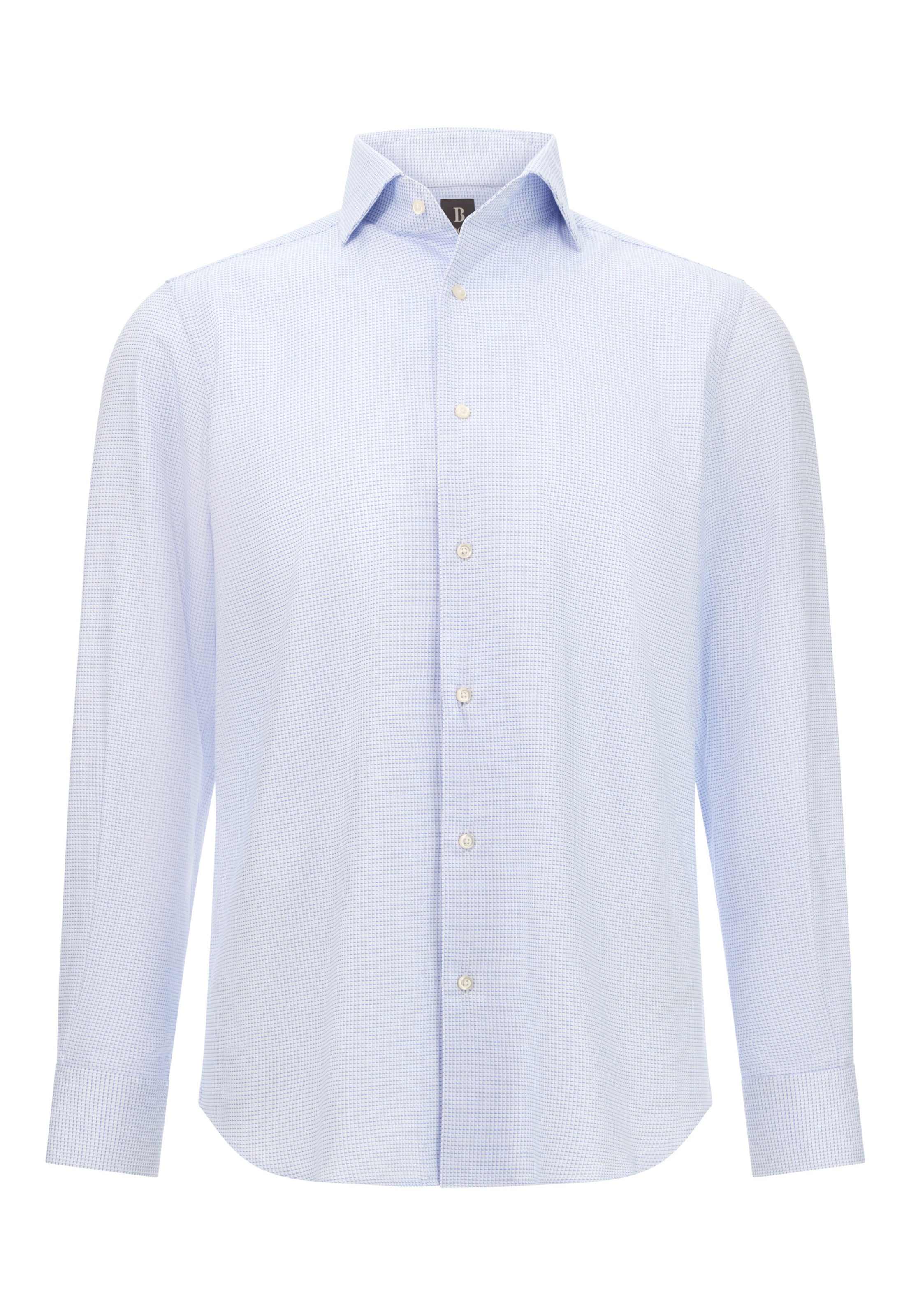 Regular fit Camicia di Boggi Milano in blu: frontale