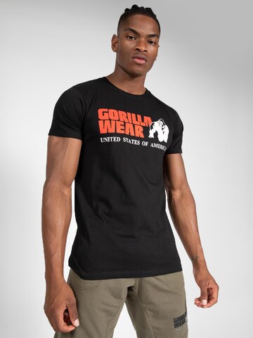 T-Shirt fonctionnel Gorilla Wear en noir