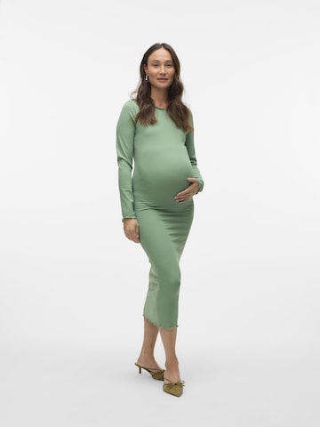 Robe MAMALICIOUS en vert