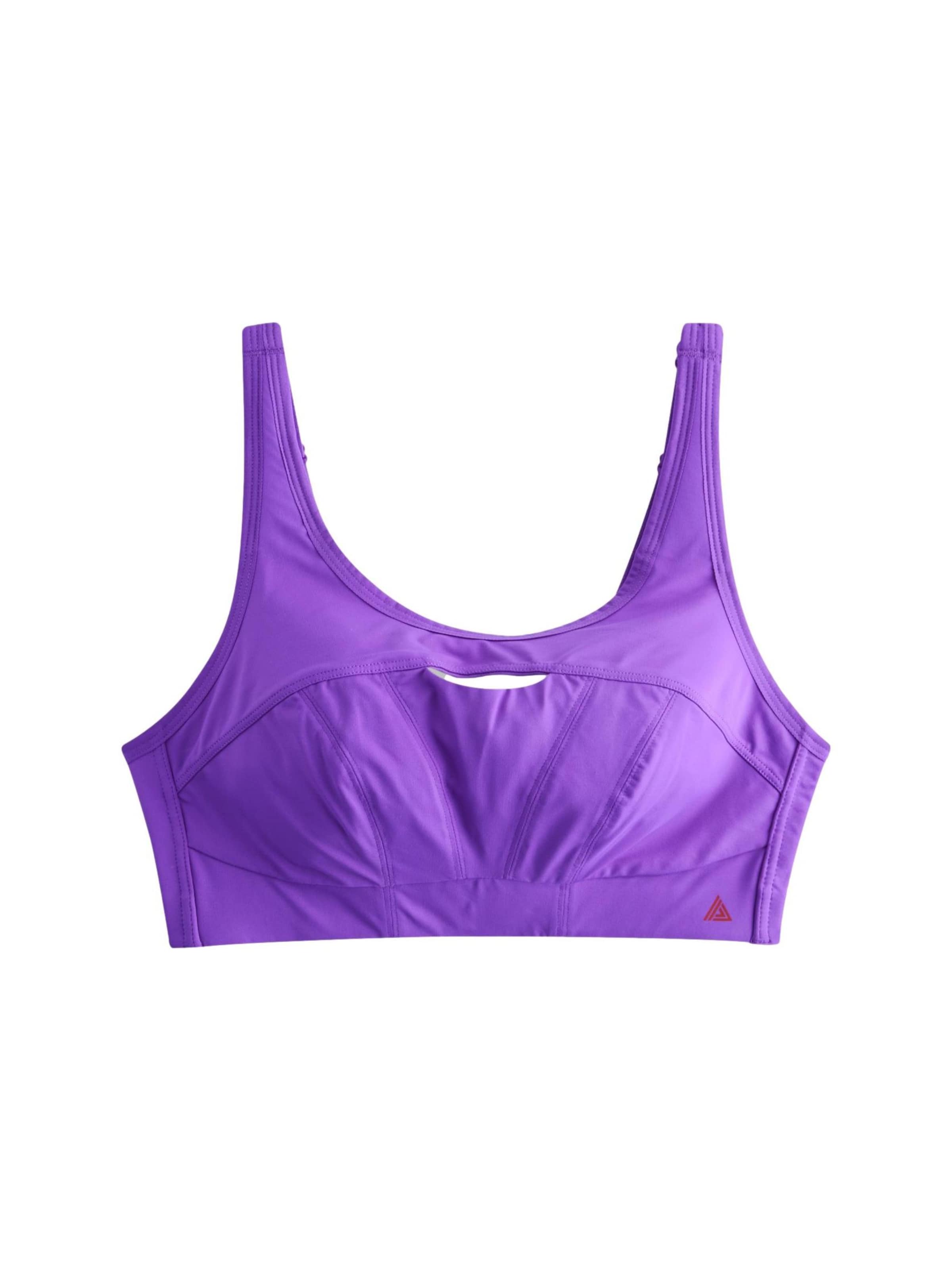 purpurinė Next Biustjė Sportinė liemenėlė: priekis