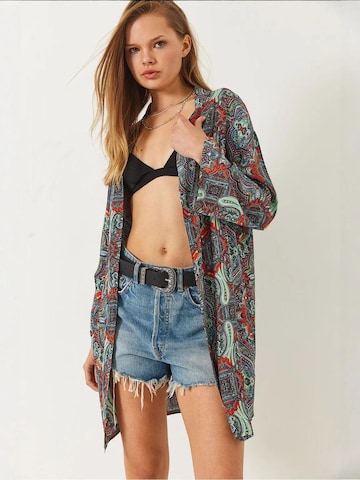Bianco Lucci Kimono | mešane barve barva